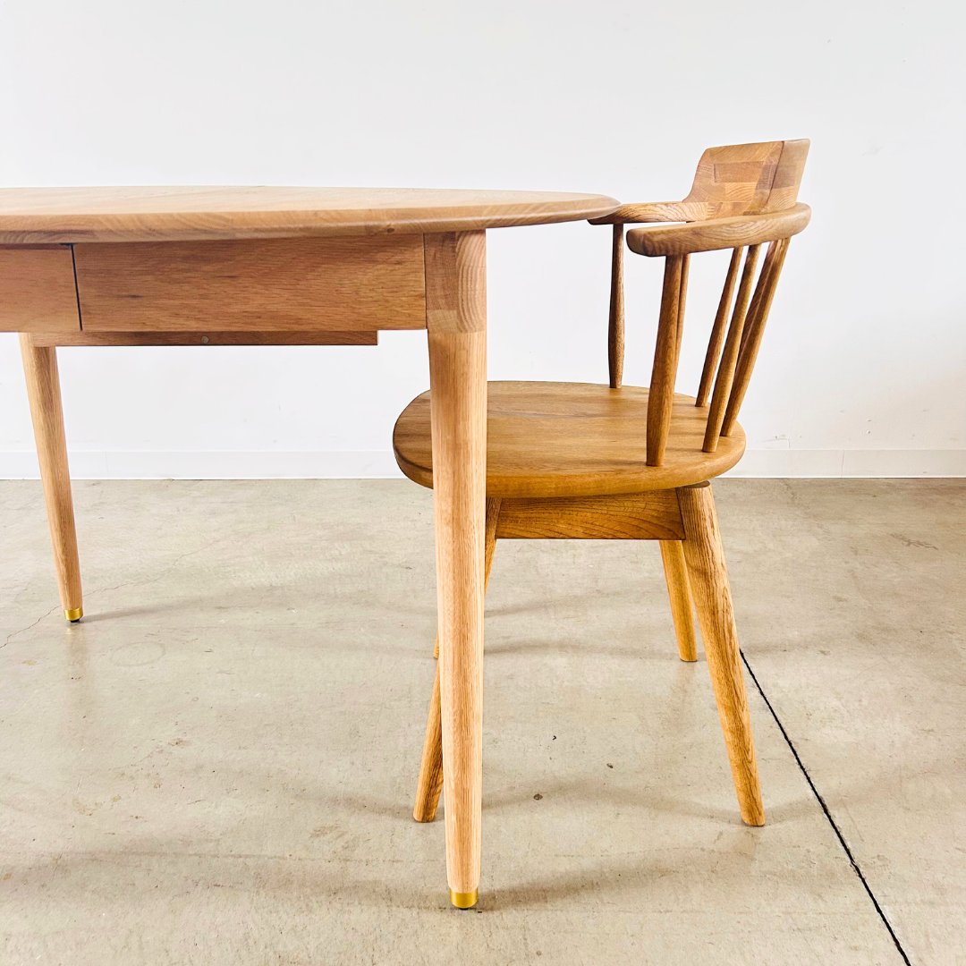 JULIE Round Extension Table