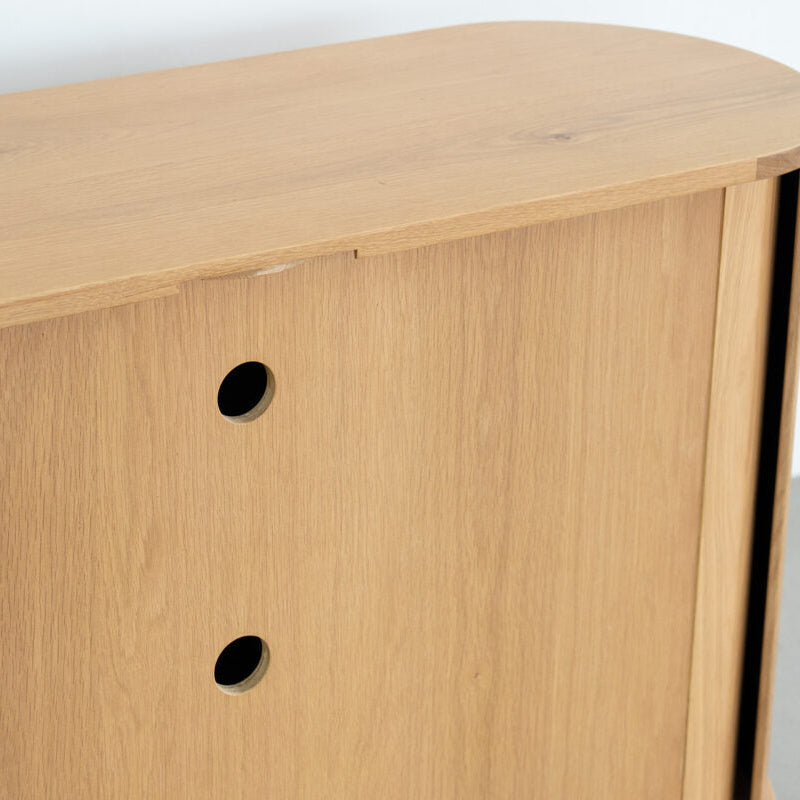 RIB Wood Sideboard  "LILY"