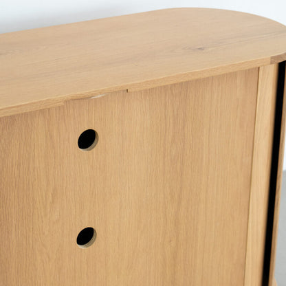 RIB Wood Sideboard  "LILY"