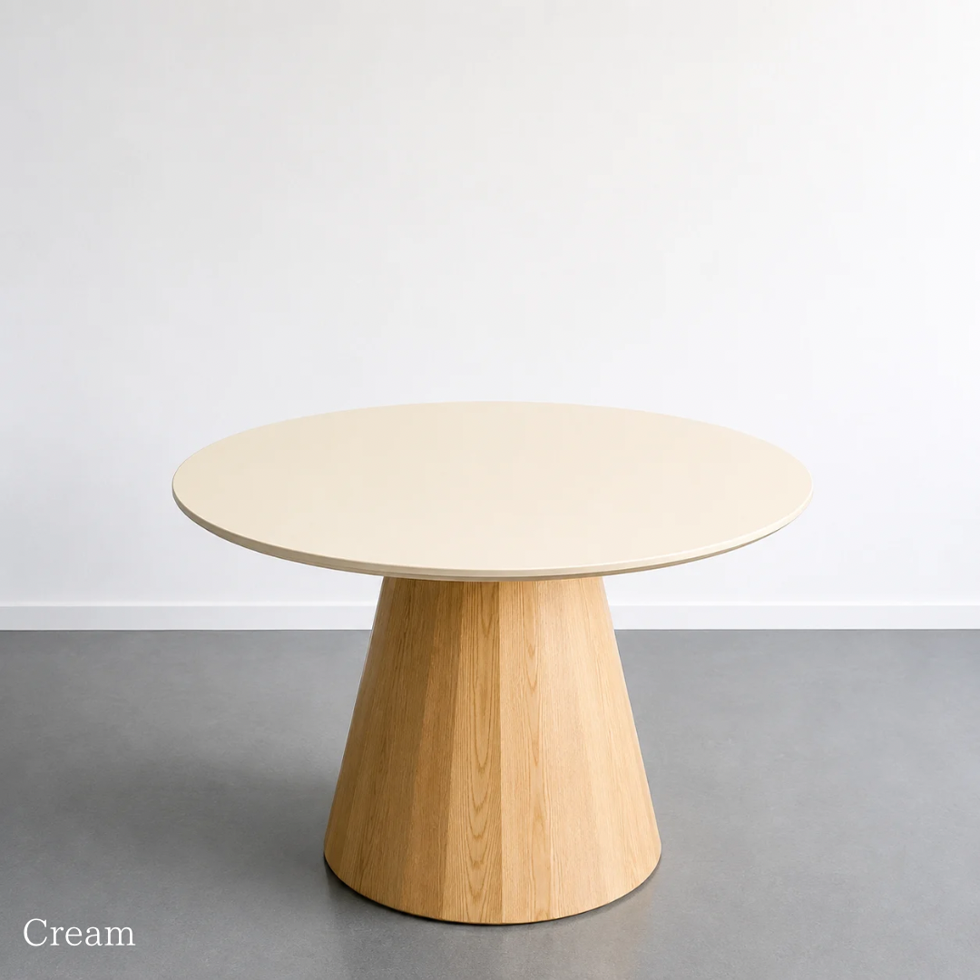 Melamin Round Table  -Flower-