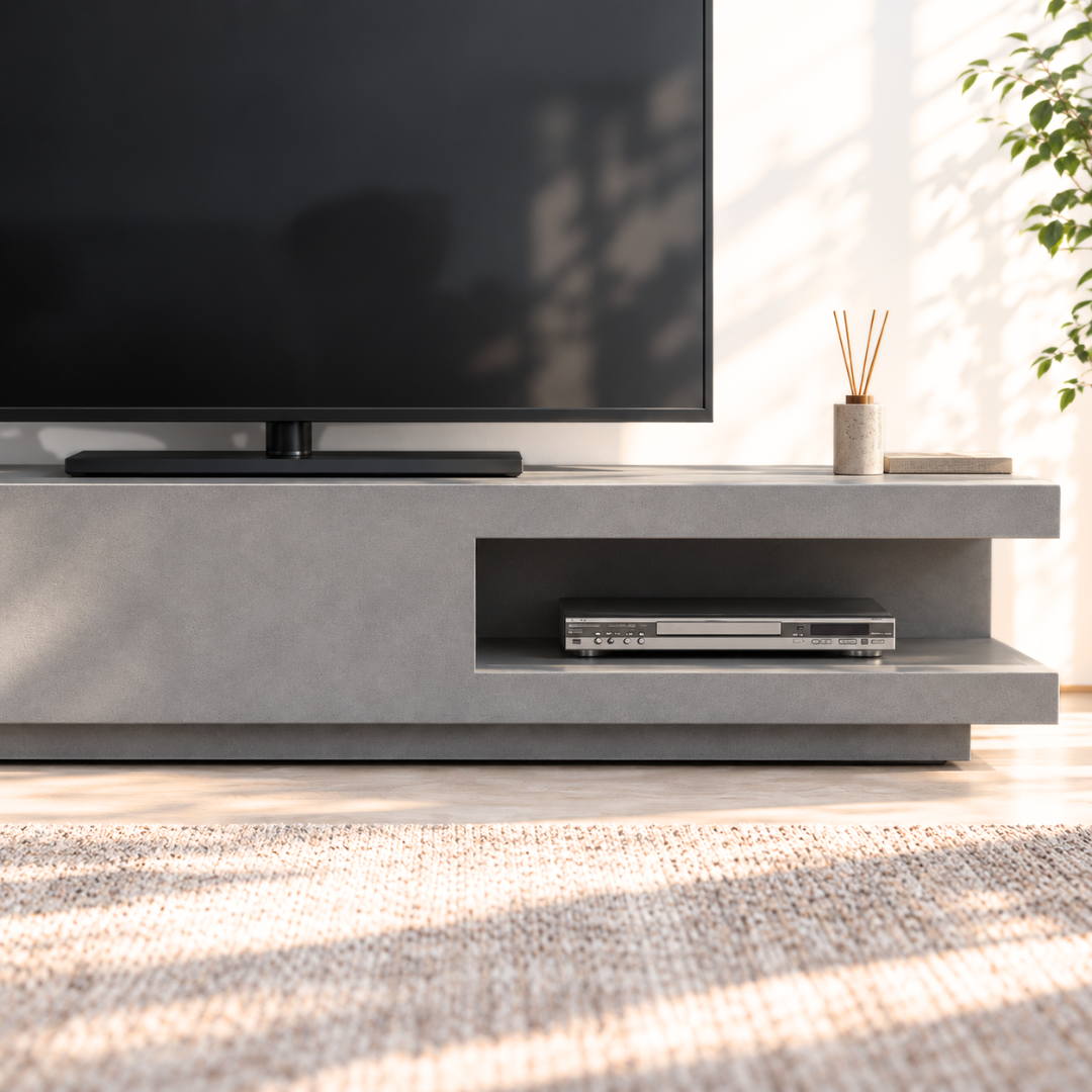 "魅せる"収納が美しい　Morar TV Board　