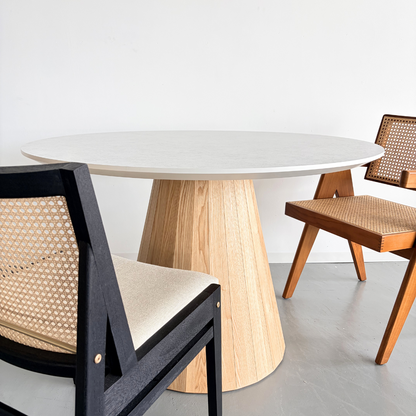 Melamin Round Table  -Flower-