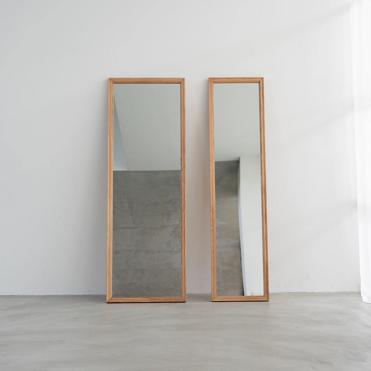 Line Mirror / Oak　