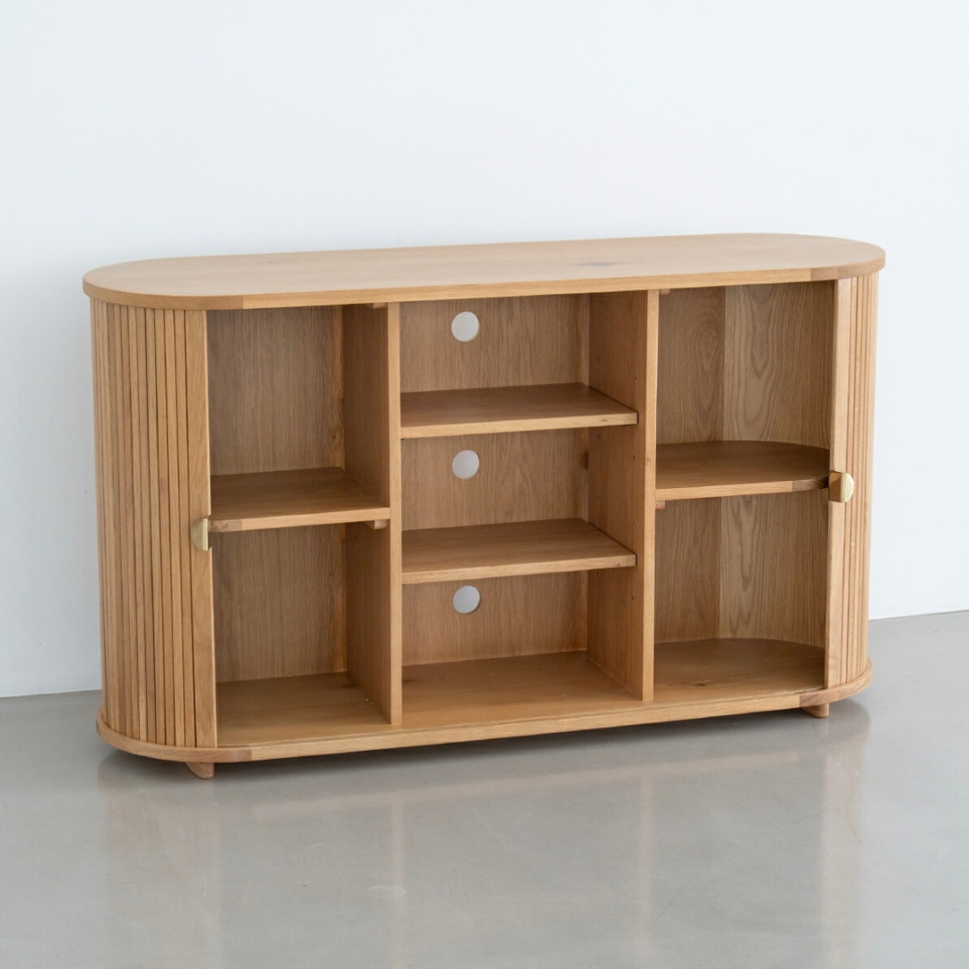 RIB Wood Sideboard  "LILY"