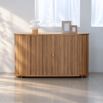 RIB Wood Sideboard  "LILY"
