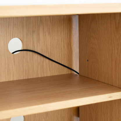 RIB Wood Sideboard  "LILY"