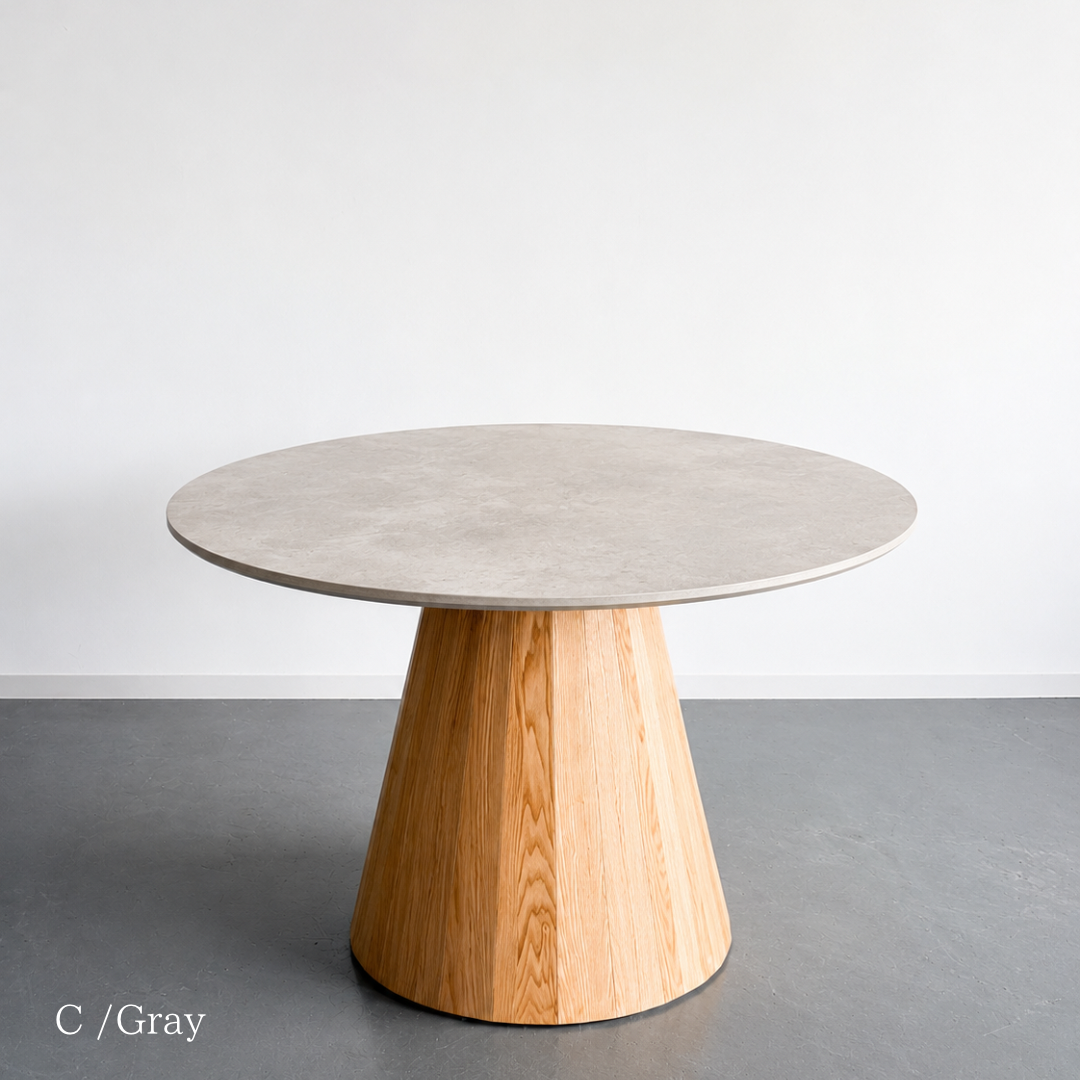 Melamin Round Table  -Flower-