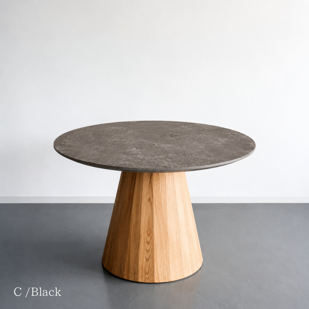 Melamin Round Table  -Flower-