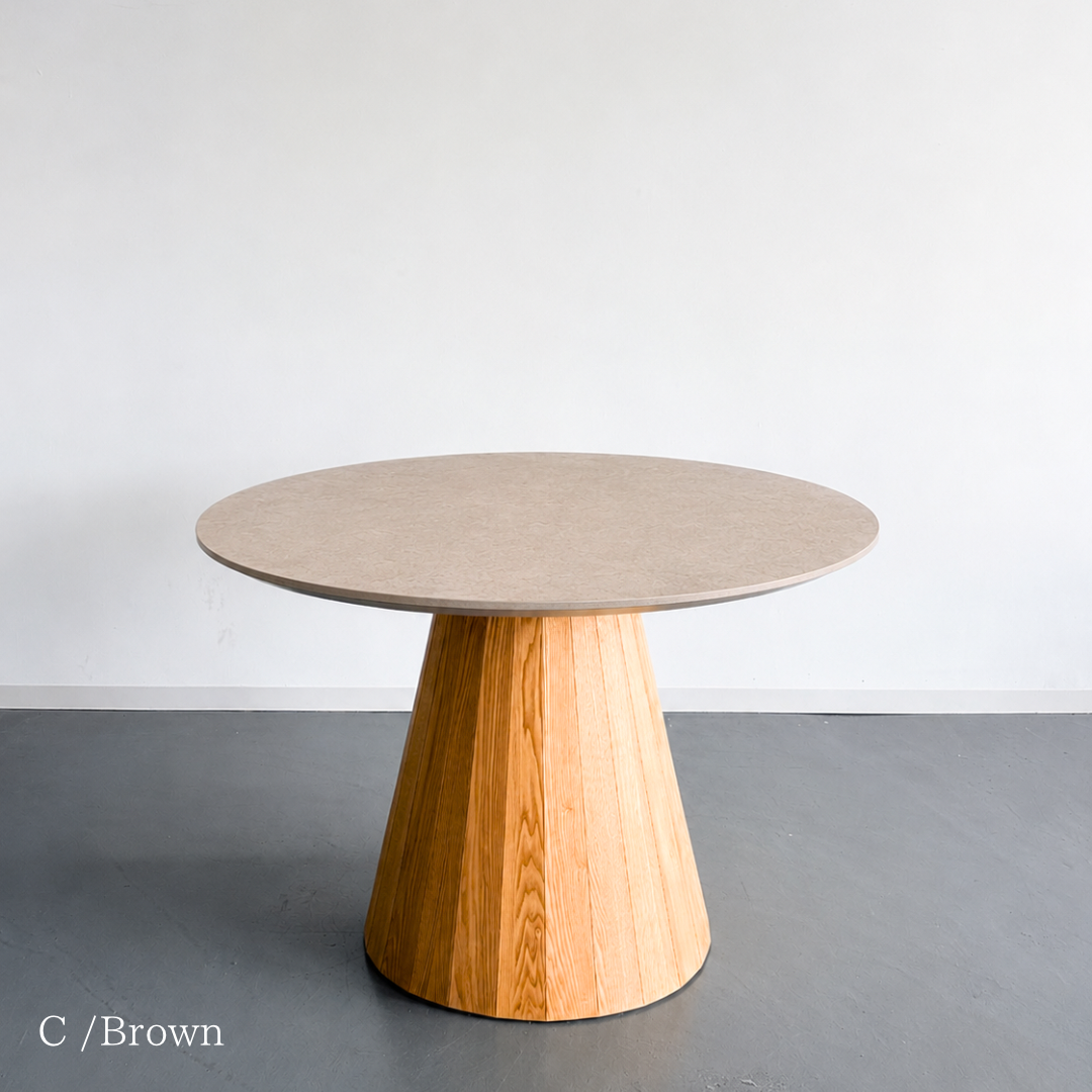 Melamin Round Table  -Flower-