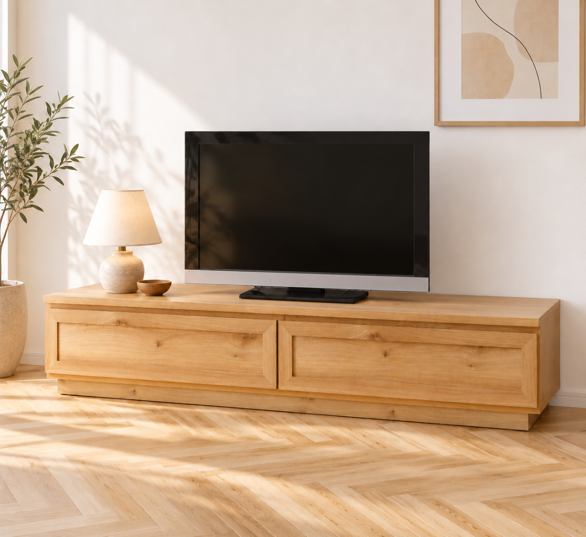 "散らかる" を整えるTV Board
