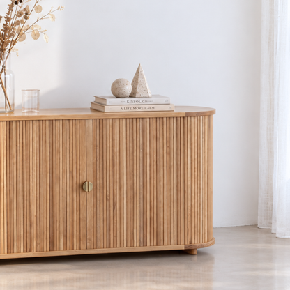 RIB Wood Sideboard  "LILY"