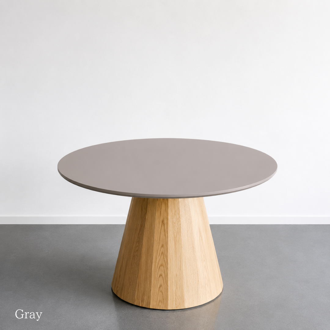 Melamin Round Table  -Flower-