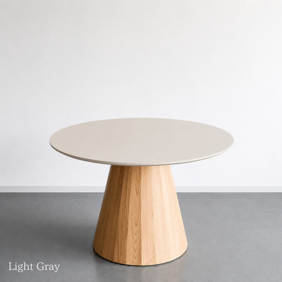 Melamin Round Table  -Flower-