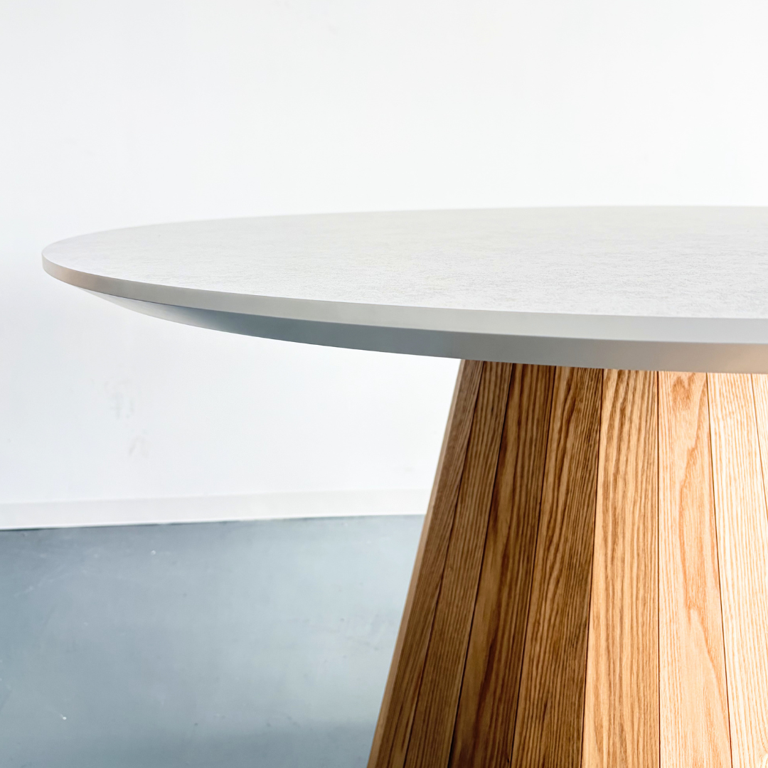 Melamin Round Table  -Flower-