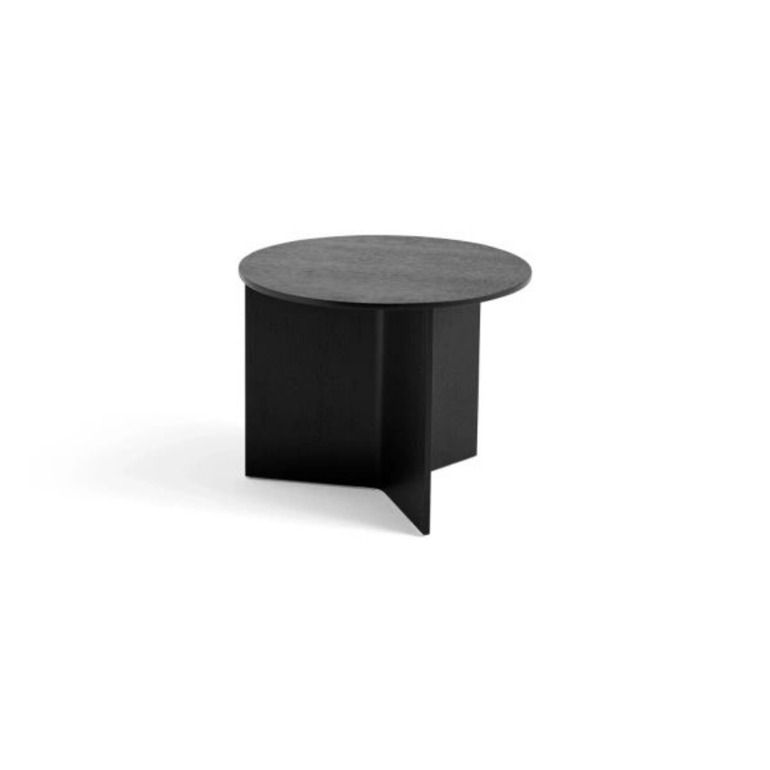 HAY SLIT TABLE WOOD ROUND / φ45×H35.5