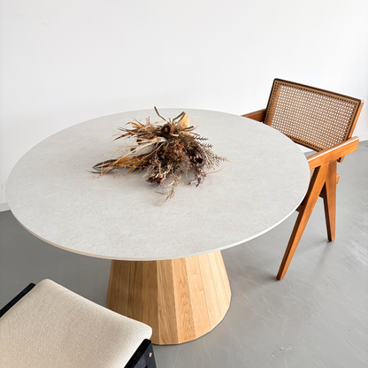 Melamin Round Table  -Flower-