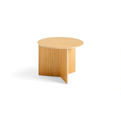 HAY SLIT TABLE WOOD ROUND / φ45×H35.5