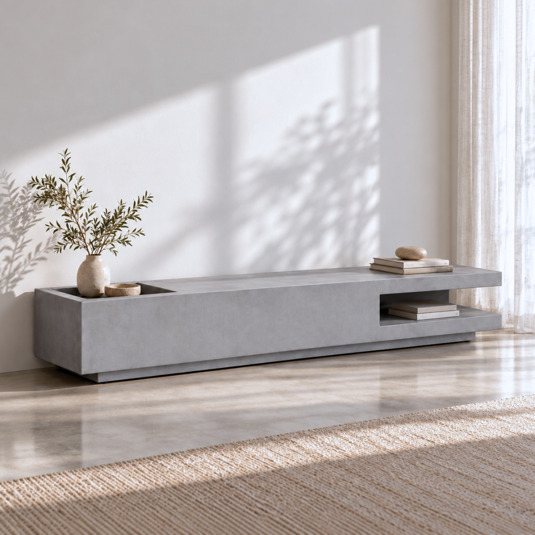 "魅せる"収納が美しい　Morar TV Board　