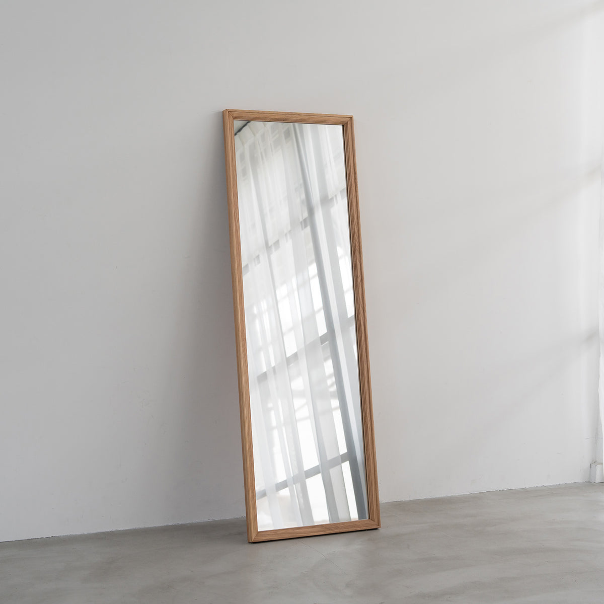 Line Mirror / Oak　